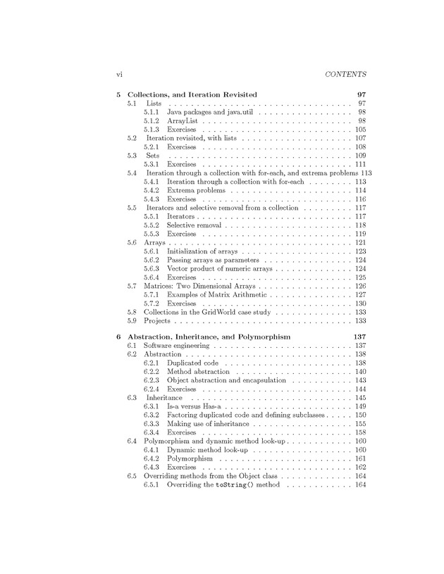 Introduction to Computer Science with Java Programming - Table of Contents 4
